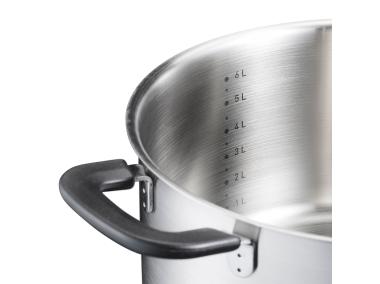 Zdjęcie: Garnek 7 L z pokrywką, stal nierdzewna FF FISKARS