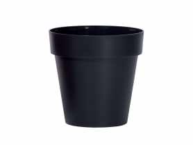 Doniczka Cube antracyt 25 cm PROSPERPLAST