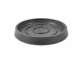 Podstawka pod doniczkę 11,2x11,2x1,4 cm szara TIN TOURS