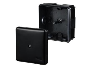 Zdjęcie: Puszka natynkowa 6-wylotowa 5x2,5 mm czarna EP-LUX IP55 EPN ELEKTRO-PLAST