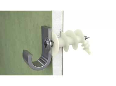 Zdjęcie: Łącznik nylonowy DRA01 samowiercący do płyt gipsowo-kartonowych 16x36 mm 100 szt. KOELNER