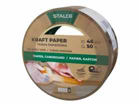 Taśma pakowa papierowa 48 mm x 50 m STALCO
