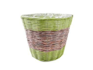 Zdjęcie: Kosz do obsadzania kwiatów 31x26 cm TIN TOURS