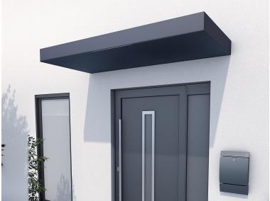 Zdjęcie: Zadaszenie BS 200 UP antracyt 2000x900x145 mm GUTTA