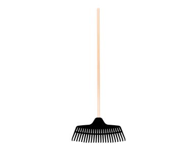 Zdjęcie: Grabie 460 mm czarne oprawne LAGUZ
