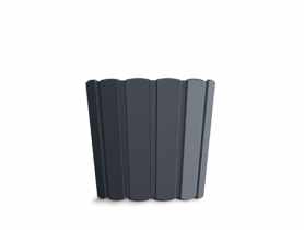 Doniczka Boardee Basic antracytowy 15 cm PROSPERPLAST