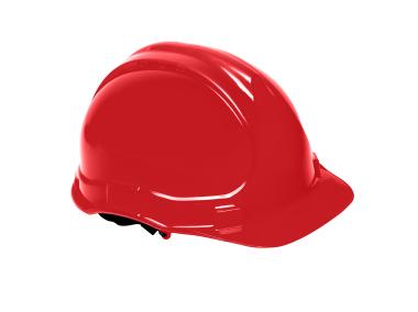 Zdjęcie: Hełm przemysłowy ochronny czerwony LAHTI PRO