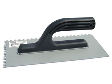 Zdjęcie: Paca plastikowa 270x130 mm, zab 8x8 mm, uchwyt otwarty PROFIX