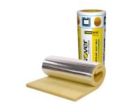 Mata z wełny mineralnej szklanej Ventilam Alu grubość 40 mm ISOVER
