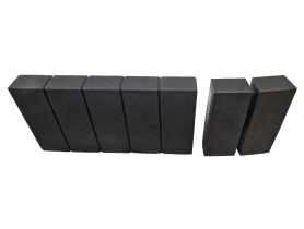 Obrzeże Fem łuk 6x28x10 cm brązowy gładki POLBRUK