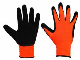 Rękawice fluor pomarańczowe 12 TECH ON