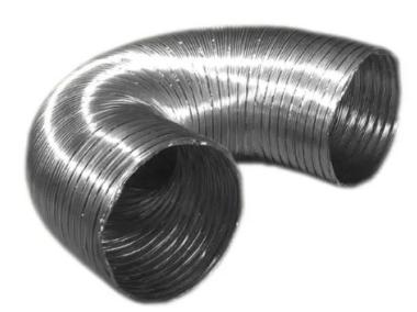 Zdjęcie: Rura aluminiowa flex fi80 mm, 3 m PRZYBYSZ