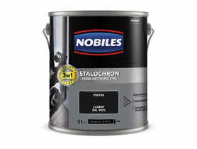 Farba antykorozyjna Stalochron 5 L czarny NOBILES