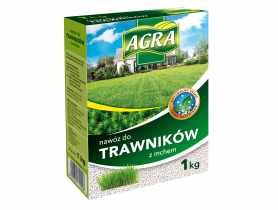 Granulat do trawników z mchem Agra 1 kg AGRECOL