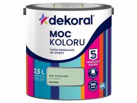 Farba lateksowa Moc Koloru W tataraku 2,5 L DEKORAL
