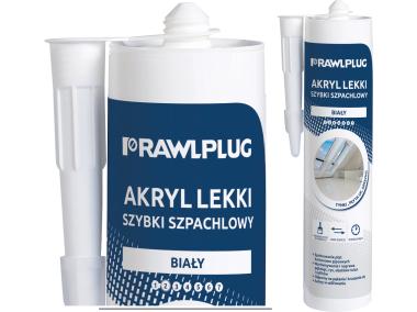 Zdjęcie: Akryl szpachlowy lekki szybki biały 300 ml RAWLPLUG