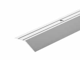 Profil progowy ochronny skośny aluminium anoda 45 mm 1 m srebrny CEZAR