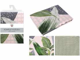 Komplet pościeli 100% bawełna 160x200,70x80 cm - 32399 RAVI
