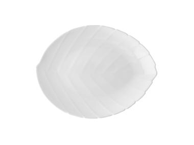 Zdjęcie: Półmisek Nocture White liść 23x17 cm ALTOMDESIGN