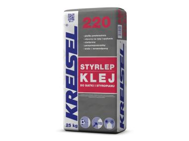 Zdjęcie: Zaprawa klejąco-zbrojąca do styropianu Styrlep 220 25 kg KREISEL