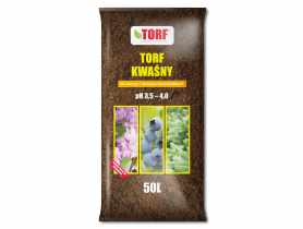 Torf kwaśny 50L TORF NOWY CHWALIM