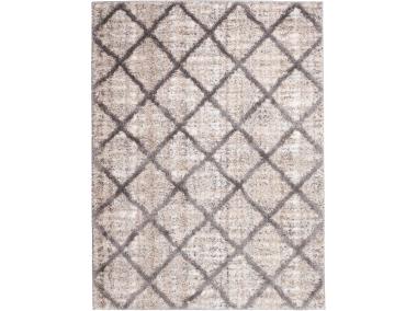 Zdjęcie: Dywan Bilbao Shaggy 160x230 cm romby beżowy MULTI-DECOR