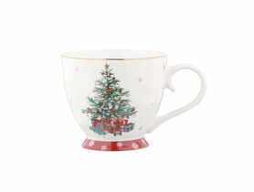 Filiżanka jumbo na stopce Christmas Tree 350 ml ALTOMDESIGN