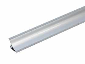 Listwa przyblatowa wklęsła szeroka BL 33 mm PVC 3 m Aluminium CEZAR