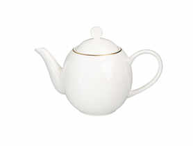 Imbryk 900 ml Bella Złota Linia kremowy ALTOMDESIGN