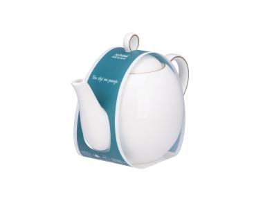 Zdjęcie: Imbryk 900 ml Bella Złota Linia kremowy ALTOMDESIGN