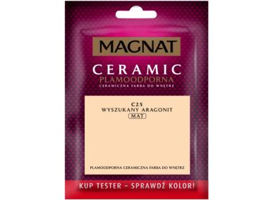 Zdjęcie: Farba Ceramic tester koloru wyszukany aragon C25 30ml MAGNAT