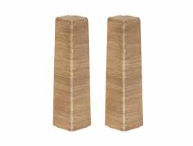 Zakończenia do listwy przypodłogowej Masterline narożnik zew. 1 kpl. 2 szt. Tobacco Mat CEZAR