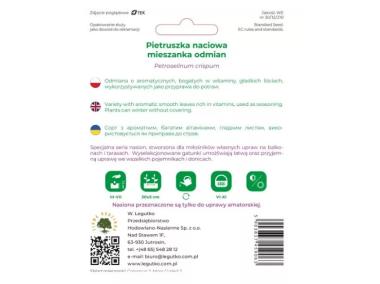 Zdjęcie: Pietruszka mieszanka odmian 5 g na balkon i taras W.LEGUTKO