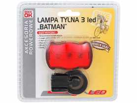 Lampa rowerowa tylna Batman BIKE OK