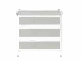 Roleta mini dzień i noc Click Classic 72,5x140 cm lód MARDOM