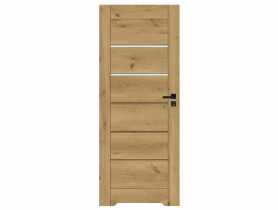 Drzwi wewnętrzne Chicago dąb górski 90 cm prawe pełne z podcieciem slim WINDOOR