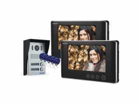 Zestaw wideodomofonowy kolorowy, ultra płaski monitor bezsłuchawkowy LCD 7 dotykowy panel ORNO