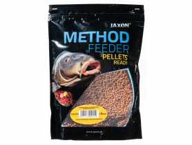 Pellets method feeder ready 2 mm pomarańcza, czekolada 500 g JAXON