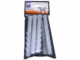 Kołek rozporowy z wkrętem kluczowym 10x100 mm - 4 szt. SILA