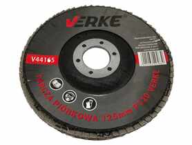 Tarcza piórkowa 125 mm P120 VERKE