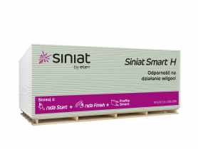 Płyta g-k 12,5x1200x2000 mm Smart H SINIAT