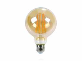 Żarówka oro-e27-g80-fl-amber-6w-dimm-ww RN DYSTRYBUCJA