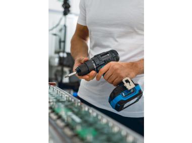 Zdjęcie: Wiertarko-wkrętarka bezszczotkowa 80 Nm HOGERT TECHNIK