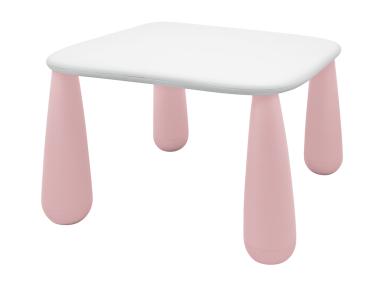 Zdjęcie: Stolik dla dzieci Luna biało-różowy NERGIS
