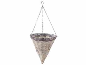 Kosz wiszący stożek 30x30x32/68 cm BRC TIN TOURS