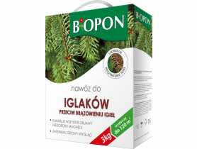 Nawóz do iglaków przeciw brązowieniu igieł granulat 3 kg BOPON