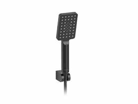 Zestaw natryskowy punktowy, 3-funkcyjny Loft Black VALVEX