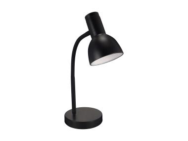 Zdjęcie: Lampka biurkowa Santiago E27 kolor czarny max 40 W STRUHM