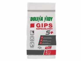 Gips szpachlowy S+, 2 kg DOLINA NIDY