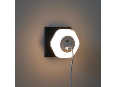 Zdjęcie: Oprawa LED Bola 2xUSB WW W KANLUX